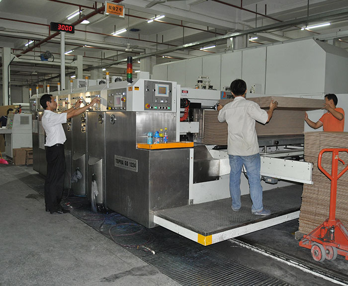 高速4色全自動(dòng)水印印刷機(jī)